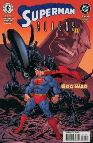 Superman / Aliens 2: God War # 1