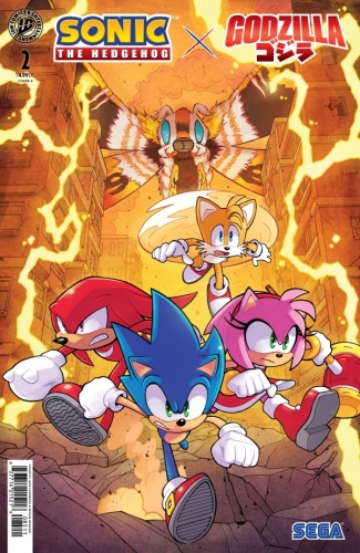Sonic the Hedgehog x Godzilla # 2