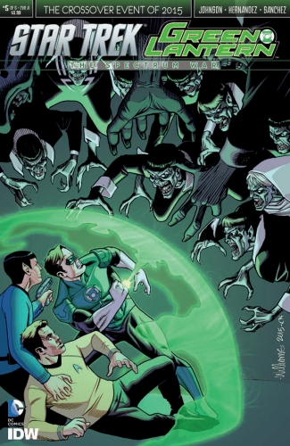 Star Trek/Green Lantern: The Spectrum War # 5