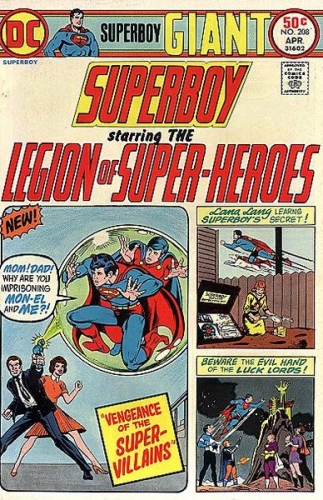 Superboy vol 1 # 208