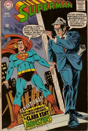 Superman vol 1 # 209