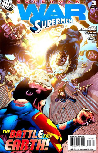 Superman: War of the Supermen # 3