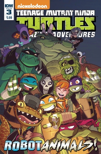 Teenage Mutant Ninja Turtles Amazing Adventures: Robotanimals # 3