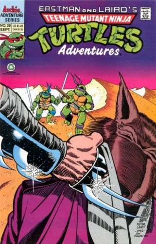 Teenage Mutant Ninja Turtles Adventures (1989 Archie) # 36