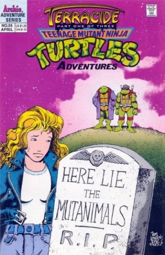 Teenage Mutant Ninja Turtles Adventures (1989 Archie) # 55