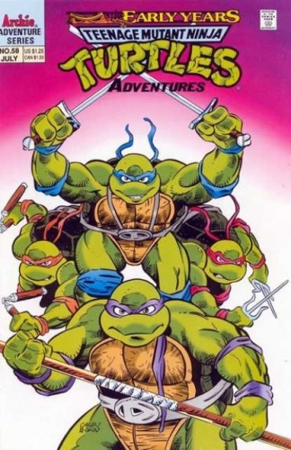 Teenage Mutant Ninja Turtles Adventures (1989 Archie) # 58