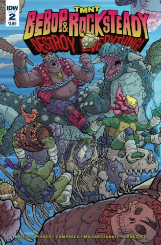 Teenage Mutant Ninja Turtles Bebop & Rocksteady Destroy Everything # 2