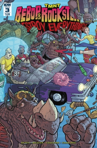 Teenage Mutant Ninja Turtles Bebop & Rocksteady Destroy Everything # 3