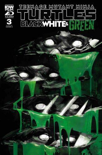 Teenage Mutant Ninja Turtles: Black, White & Green # 3