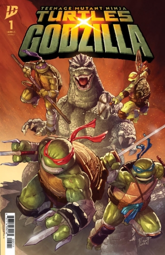 Teenage Mutant Ninja Turtles x Godzilla # 1