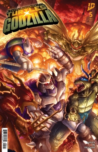 Teenage Mutant Ninja Turtles x Godzilla # 5