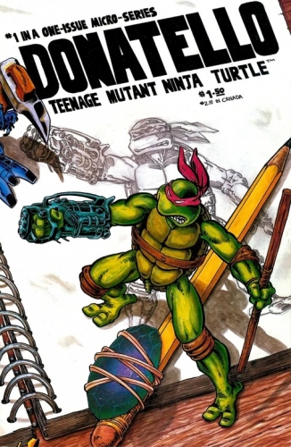 Teenage Mutant Ninja Turtle in a One-Issue Micro-Series # 3