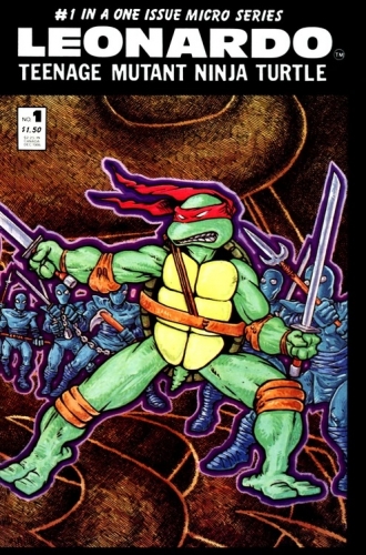 Teenage Mutant Ninja Turtle in a One-Issue Micro-Series # 4