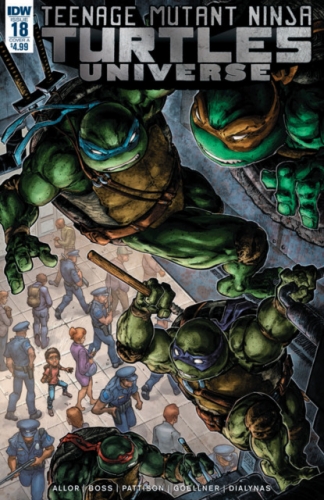 Teenage Mutant Ninja Turtles Universe # 18