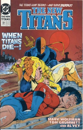 The New Titans Vol 1 # 72