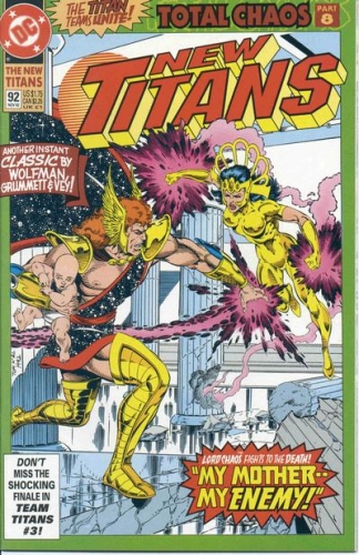 The New Titans Vol 1 # 92