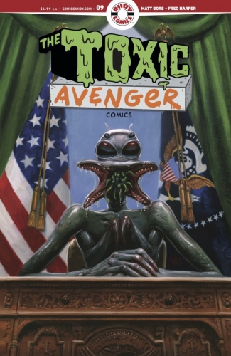 The Toxic Avenger Comics # 9