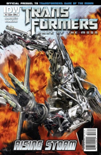 Transformers: Dark of the Moon Movie Prequel: Rising Storm # 3