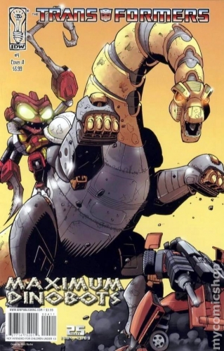 Transformers: Maximum Dinobots # 4