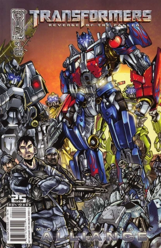 Transformers: Revenge of the Fallen Movie Prequel: Alliance # 4