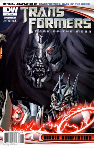Transformers: Dark of the Moon Movie Adaptation # 4