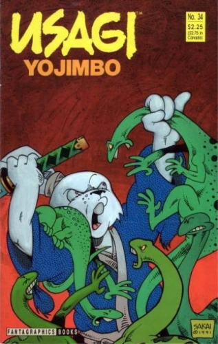 Usagi Yojimbo - Volume 1 # 34