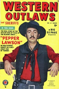 Western Outlaws and Sheriffs # 61