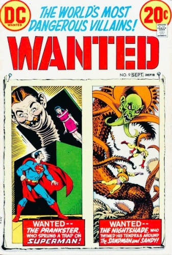 Wanted: The World's Most Dangerous Villains # 9