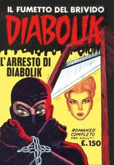 Diabolik - Anastatika # 3 - L'arresto di Diabolik :: ComicsBox