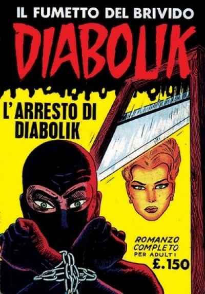 Diabolik 3 Prima Serie Nr 3 L Arresto Di Diabolik Comicsbox